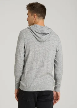 Sunwashed Slub Pullover Hoodie for Tall Men