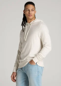 Sunwashed Slub Pullover Hoodie for Tall Men