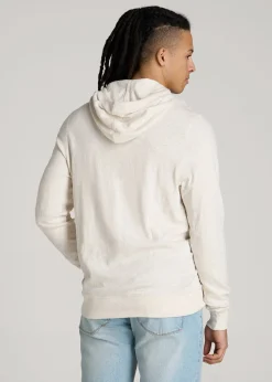 Sunwashed Slub Pullover Hoodie for Tall Men