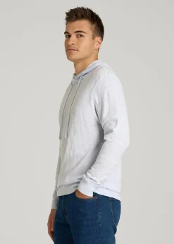 Sunwashed Slub Pullover Hoodie for Tall Men