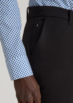 TAPERED-FIT Stretch Dress Pants for Tall Men