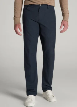 TAPERED-FIT Stretch Flannel 5 Pocket Pants for Tall Men