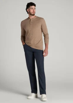 TAPERED-FIT Stretch Flannel 5 Pocket Pants for Tall Men