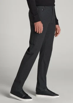 TAPERED-FIT Stretch Flannel 5 Pocket Pants for Tall Men