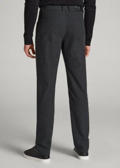 TAPERED-FIT Stretch Flannel 5 Pocket Pants for Tall Men