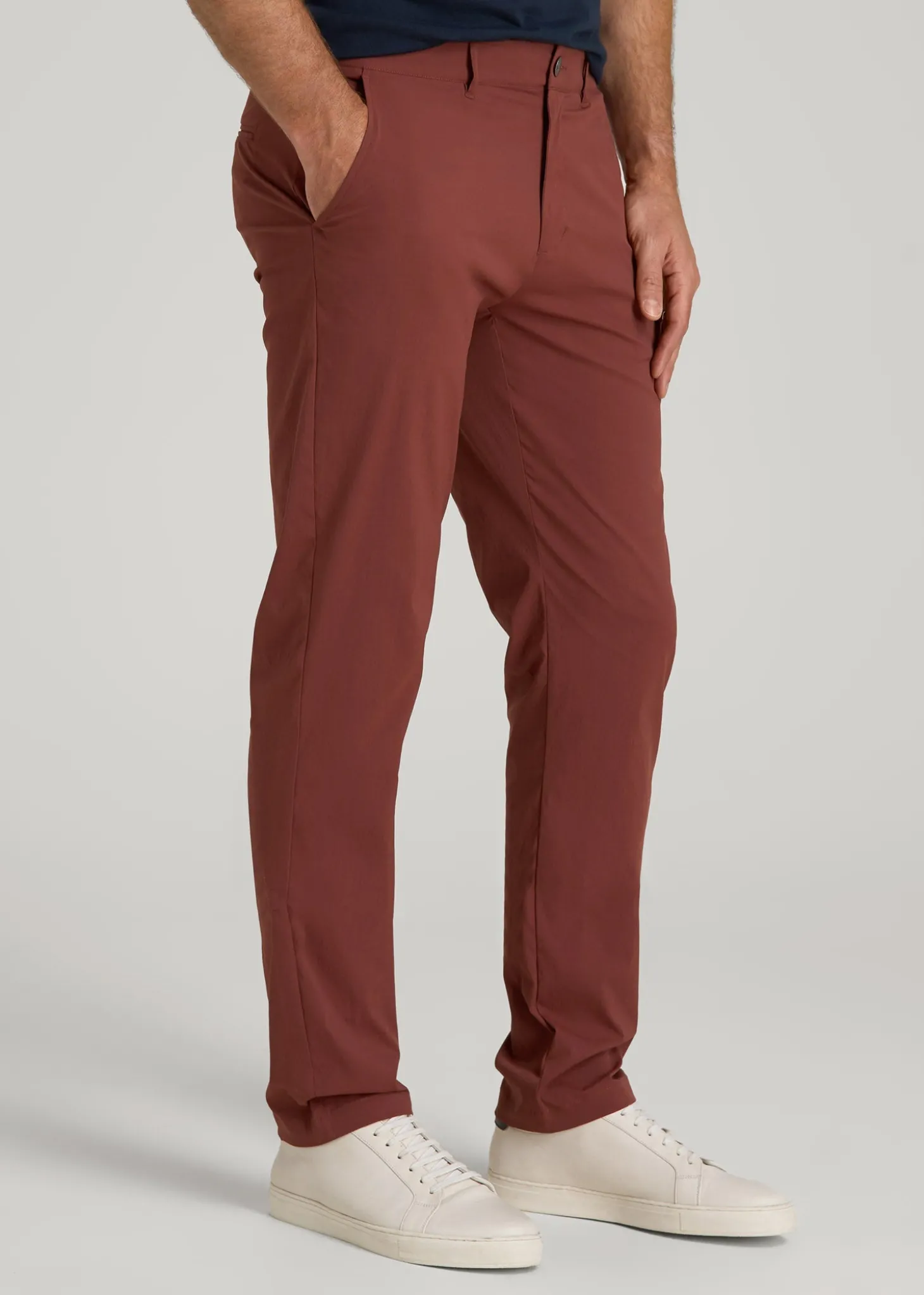 TAPERED FIT Traveler Chino Pants for Tall Men