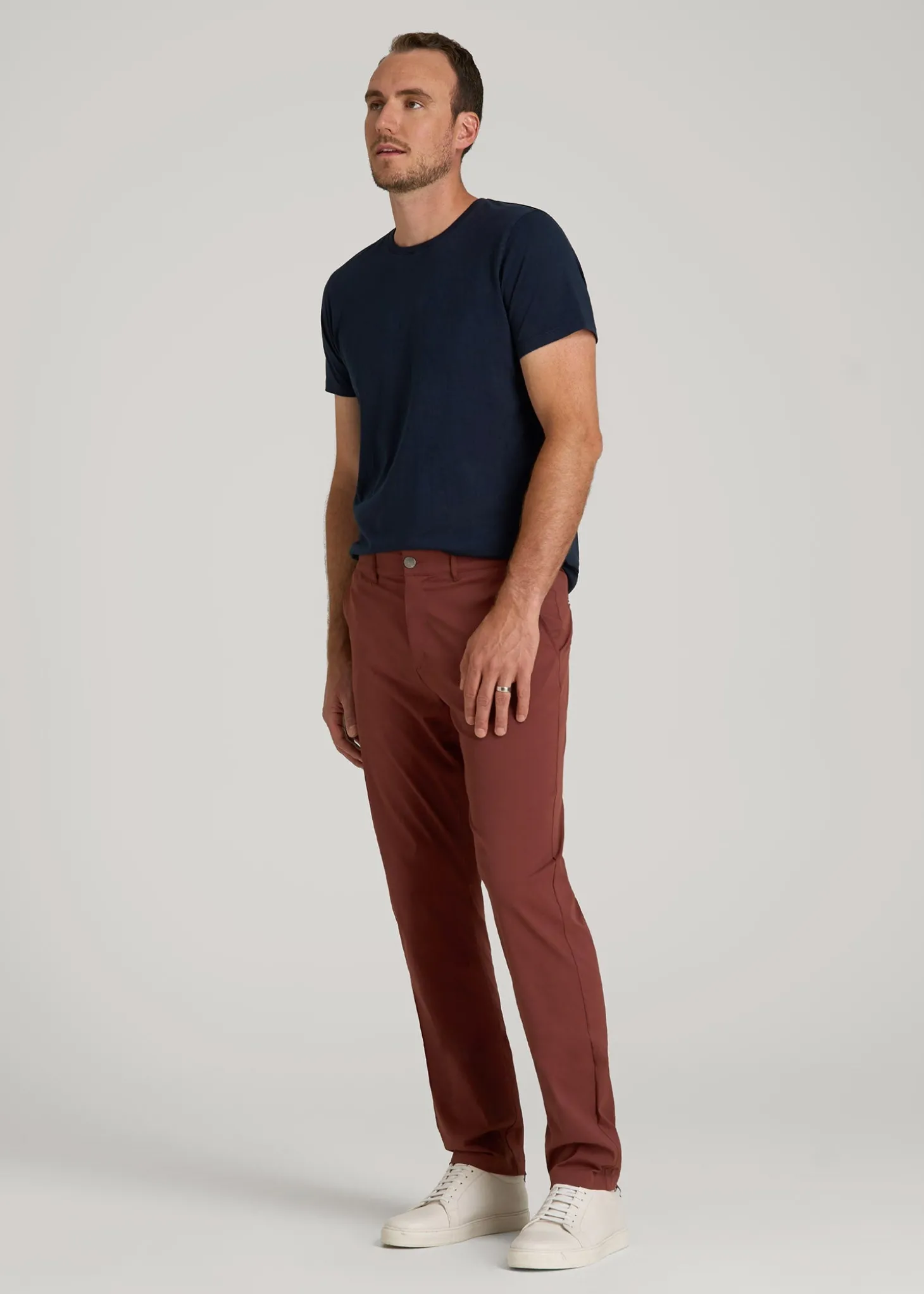 TAPERED FIT Traveler Chino Pants for Tall Men