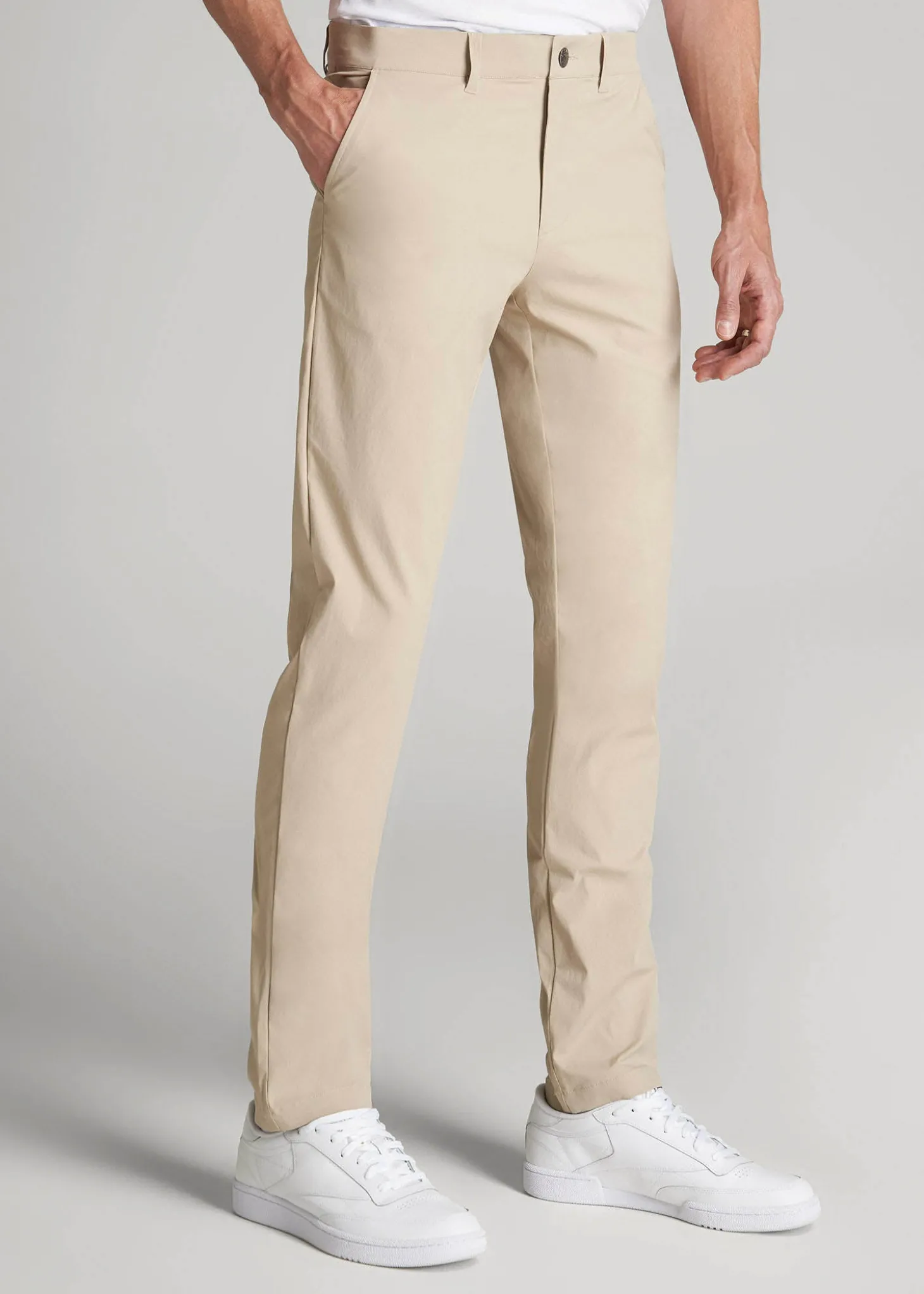 TAPERED FIT Traveler Chino Pants for Tall Men