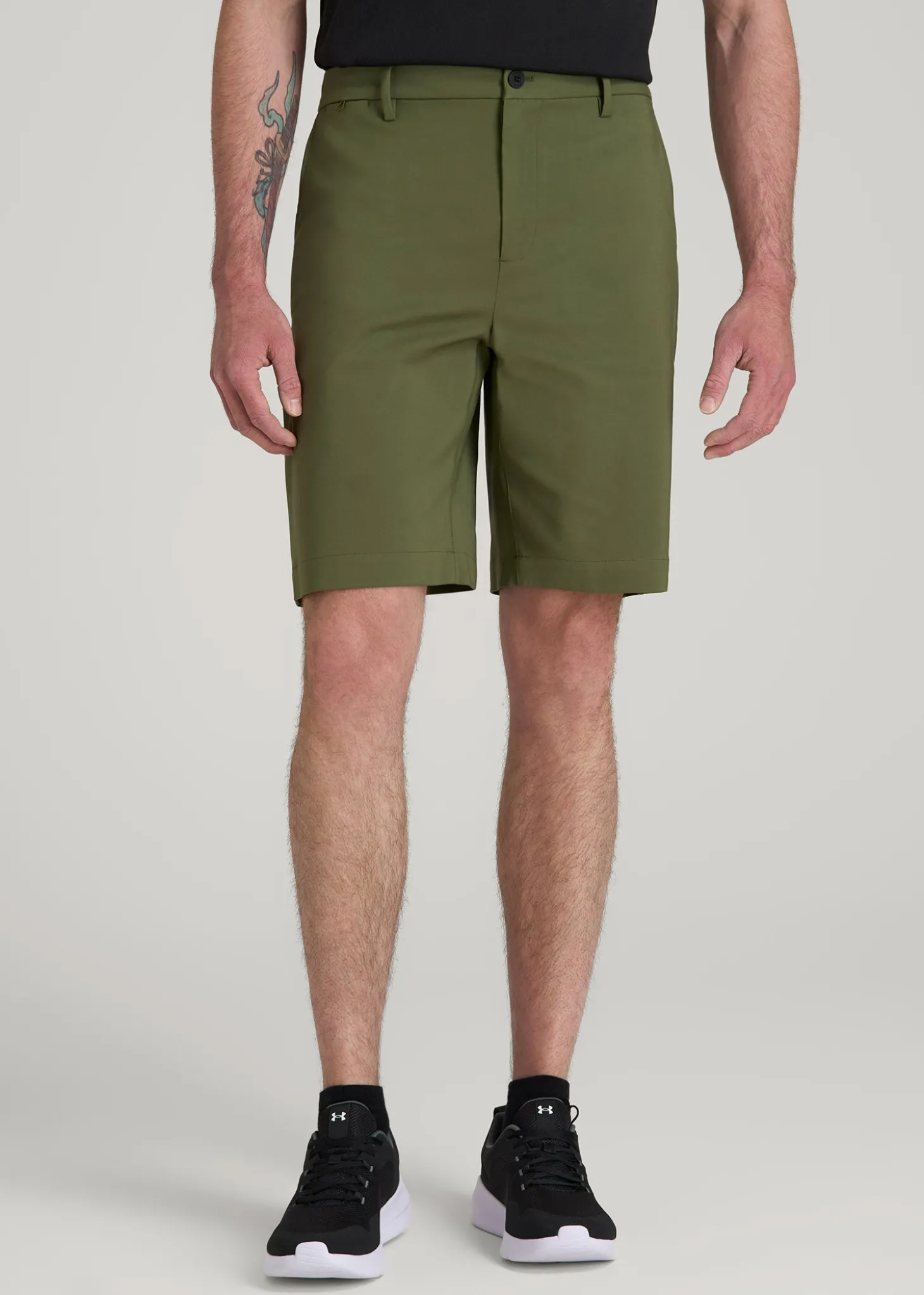 Tech Chino Shorts for Tall Men