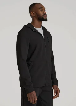Tech-Knit Long Track Jacket for Tall Men