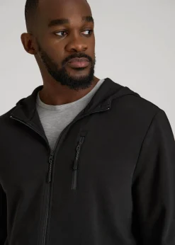 Tech-Knit Long Track Jacket for Tall Men