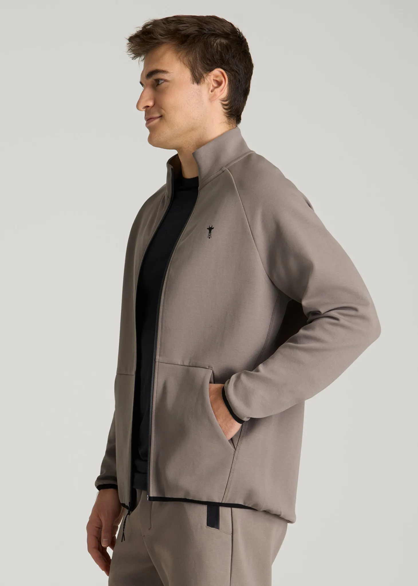 Tech Motion Fleece Full-Zip Jacket for Tall Men