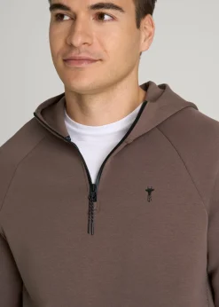 Tech Motion Fleece Hooded Popover for Tall Men