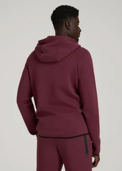Tech Motion Fleece Hooded Popover for Tall Men