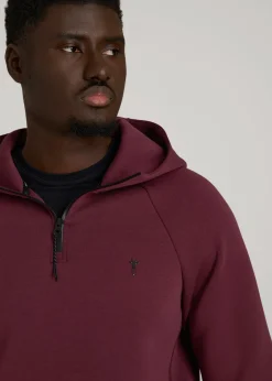 Tech Motion Fleece Hooded Popover for Tall Men