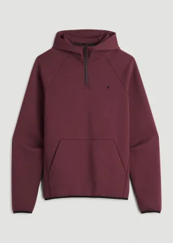 Tech Motion Fleece Hooded Popover for Tall Men