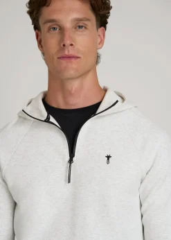 Tech Motion Fleece Hooded Popover for Tall Men