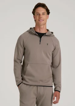 Tech Motion Fleece Hooded Popover for Tall Men