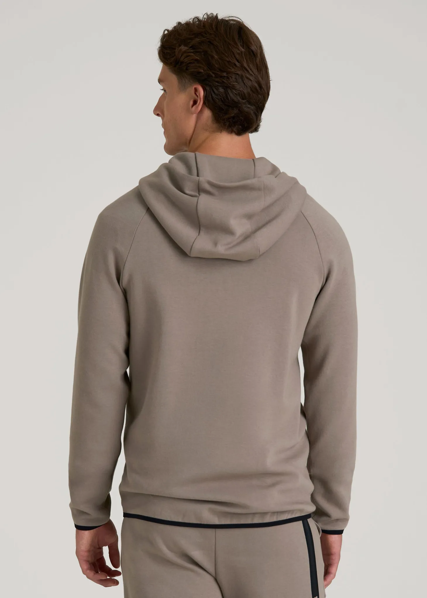 Tech Motion Fleece Hooded Popover for Tall Men