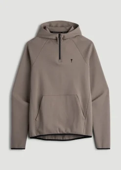 Tech Motion Fleece Hooded Popover for Tall Men