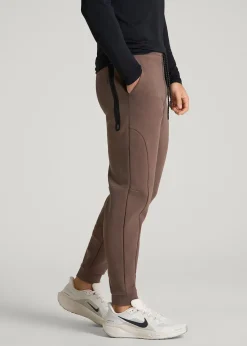 Tech Motion Fleece Joggers for Tall Men