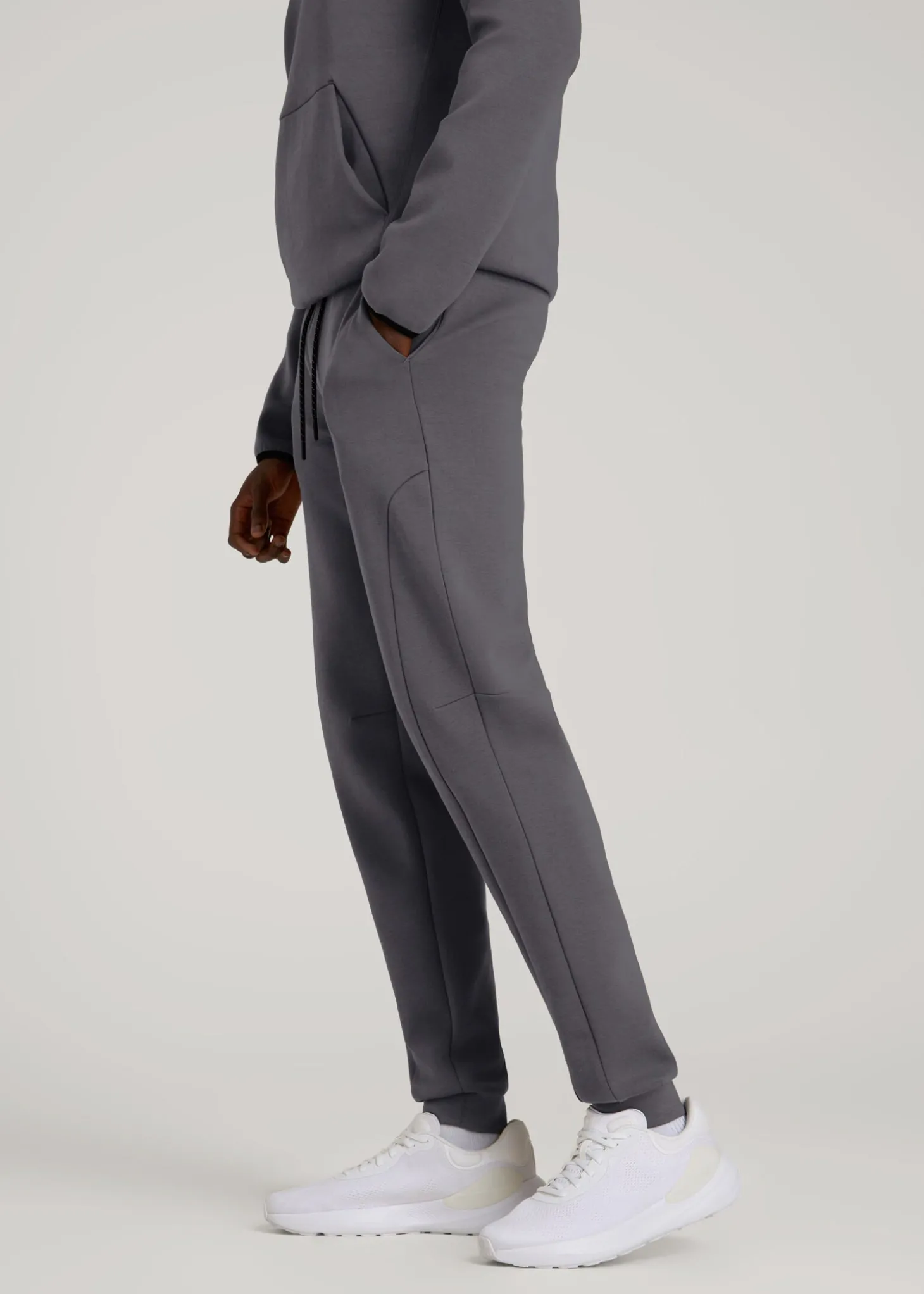 Tech Motion Fleece Joggers for Tall Men