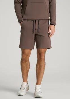 Tech Motion Fleece Shorts for Tall Men