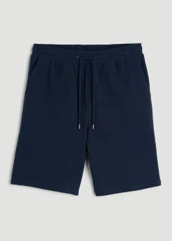 Terry Cotton Pull-On Shorts for Tall Men