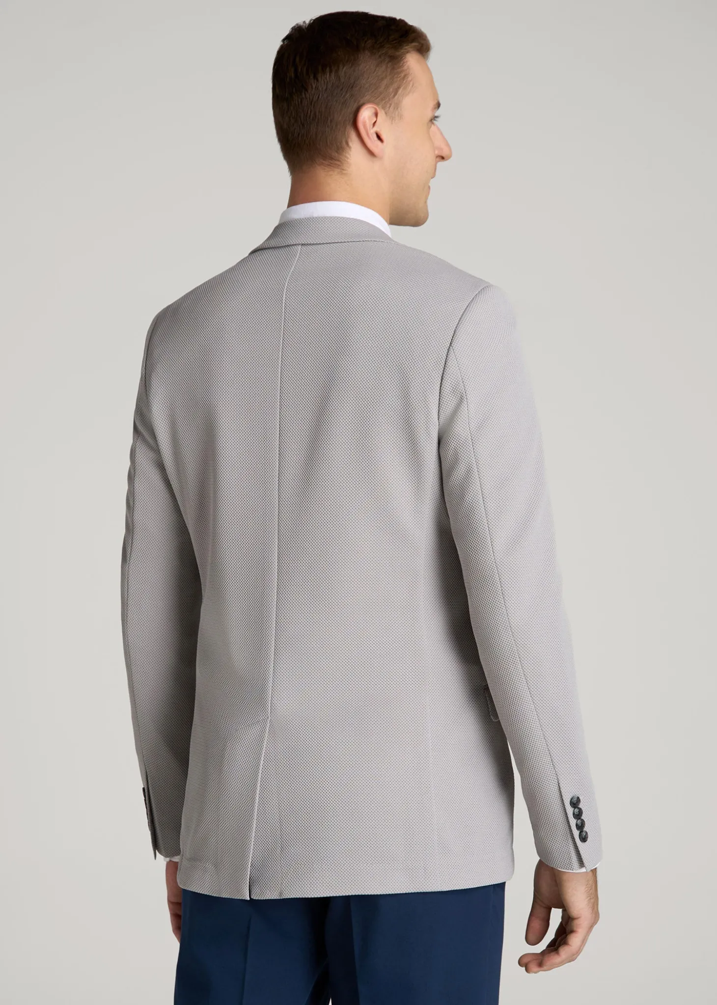 Textured Blazer for Tall Men