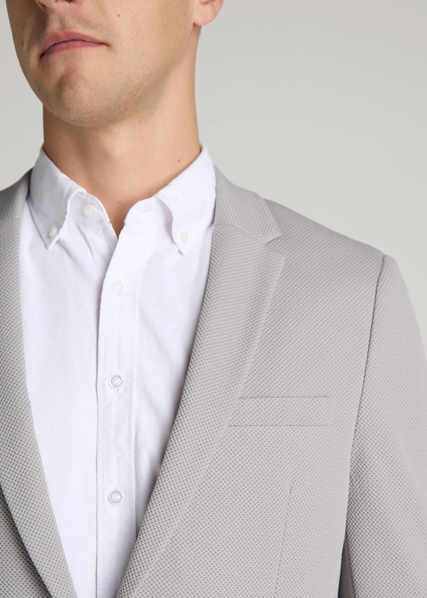 Textured Blazer for Tall Men