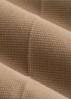 Textured Garment Washed Stretch Cotton Suit Pants for Tall Men