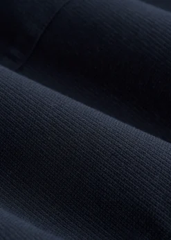 Textured Garment Washed Stretch Cotton Suit Pants for Tall Men
