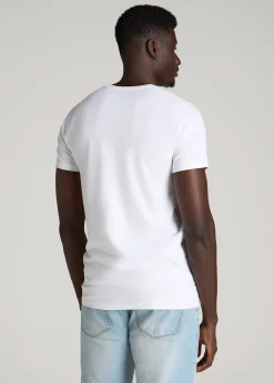 The Essential Modern Fit Crewneck Tee for Tall Men