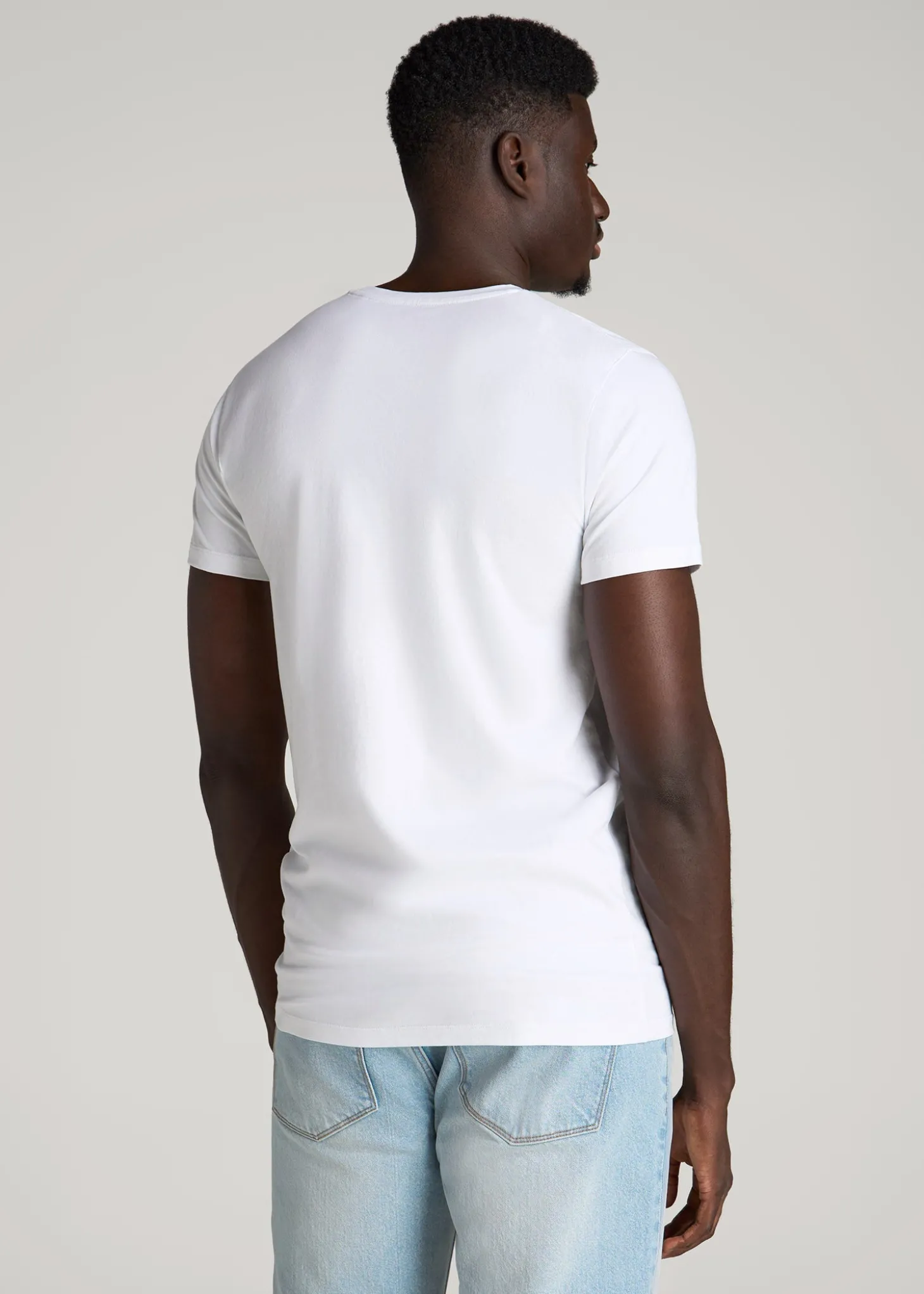 The Essential Modern Fit Crewneck Tee for Tall Men