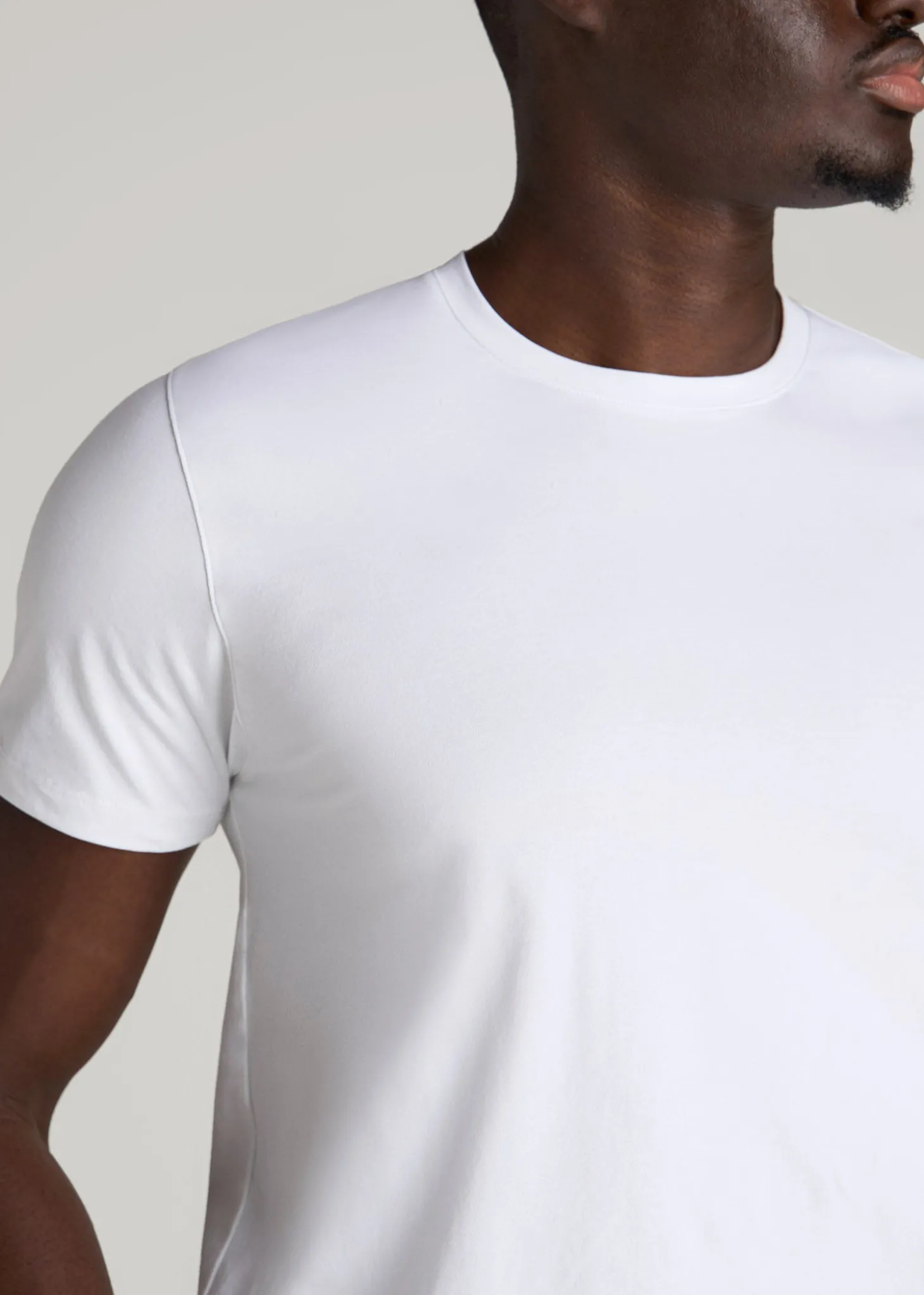 The Essential Modern Fit Crewneck Tee for Tall Men