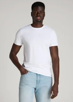 The Essential Modern Fit Crewneck Tee for Tall Men