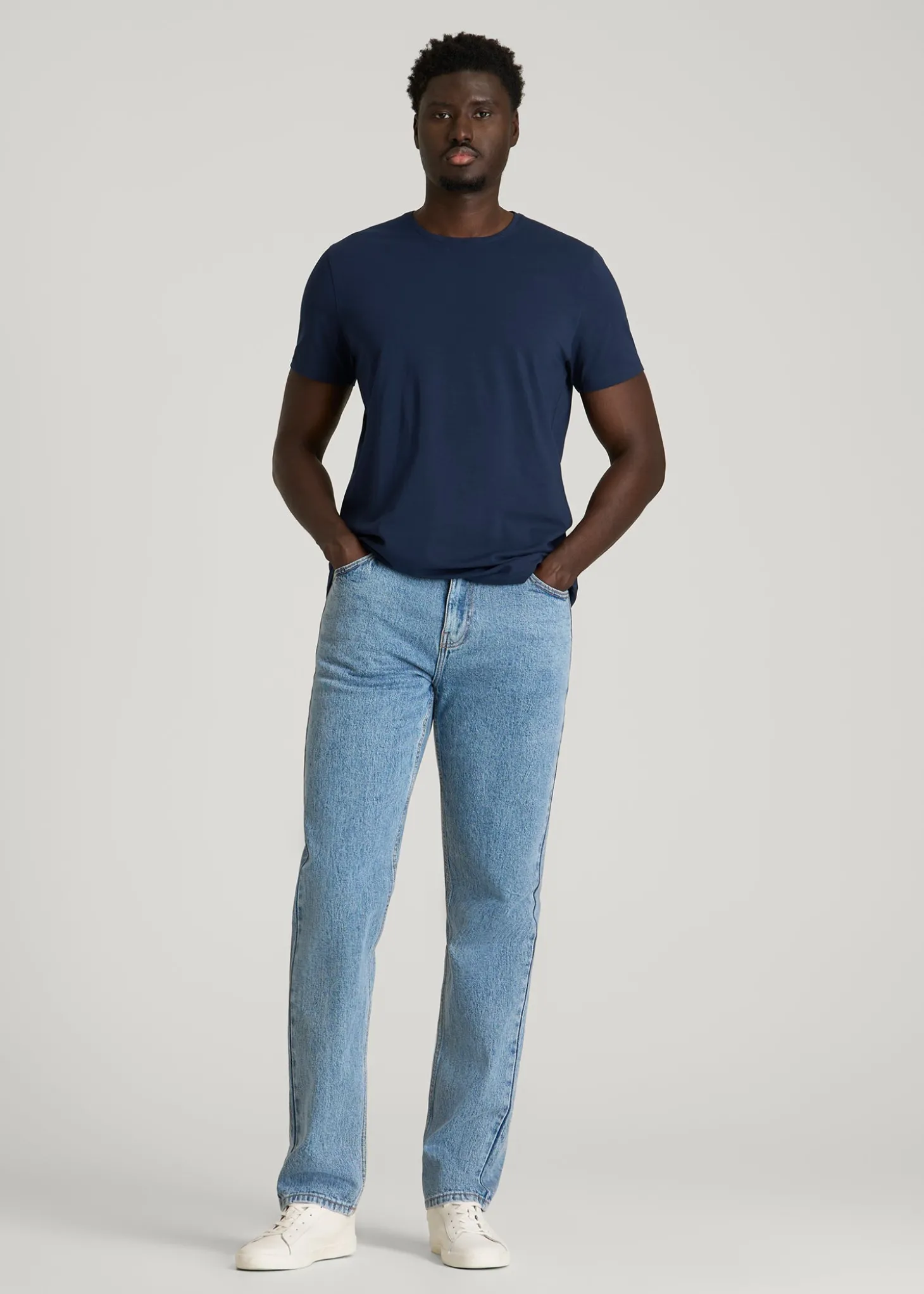 The Essential Modern Fit Crewneck Tee for Tall Men