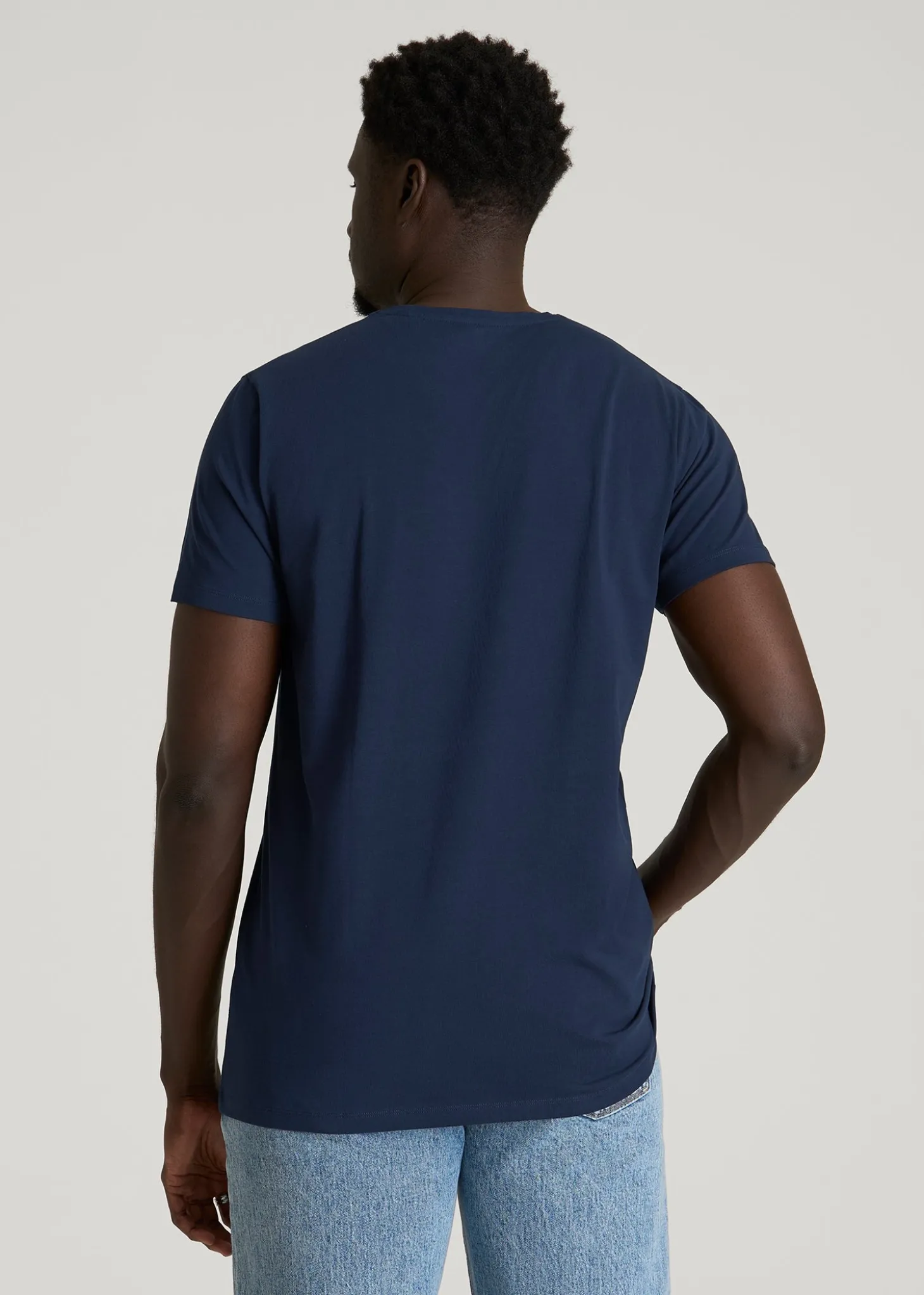 The Essential Modern Fit Crewneck Tee for Tall Men