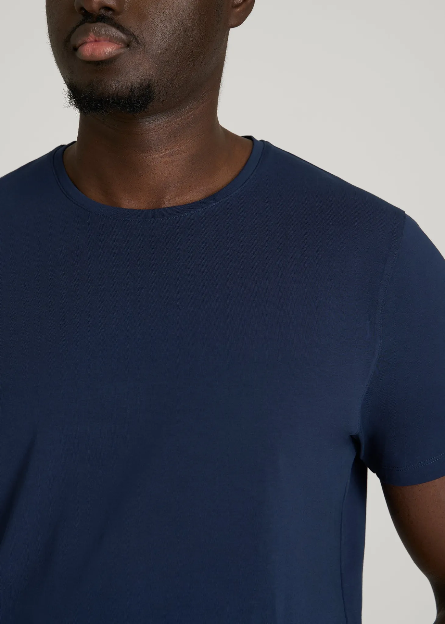 The Essential Modern Fit Crewneck Tee for Tall Men