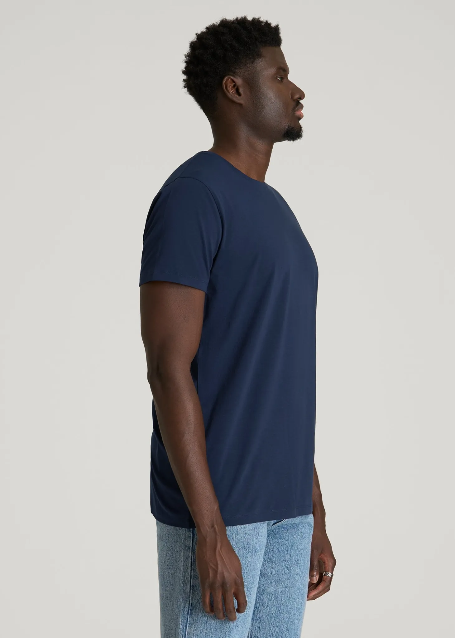The Essential Modern Fit Crewneck Tee for Tall Men