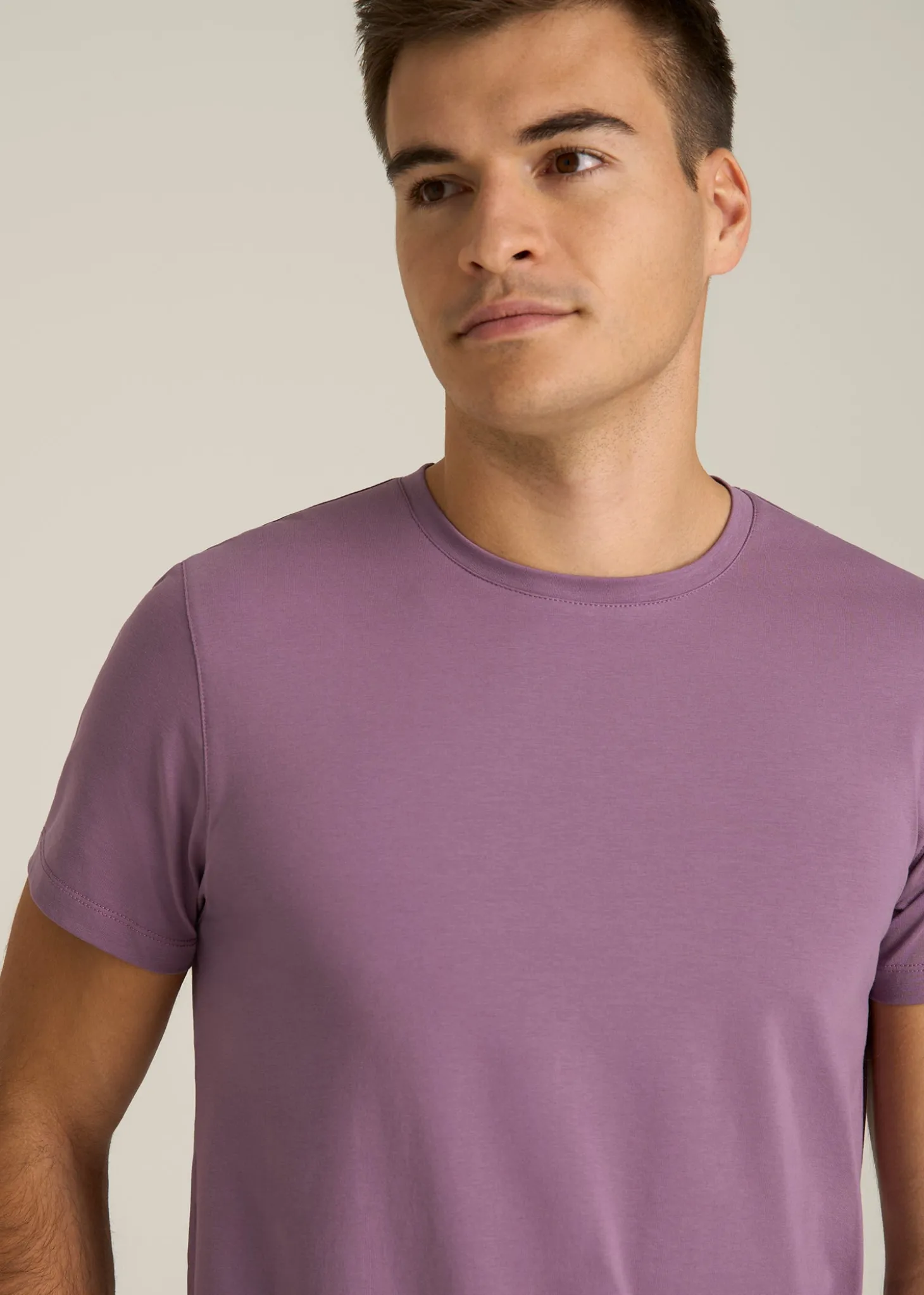 The Essential Modern Fit Crewneck Tee for Tall Men