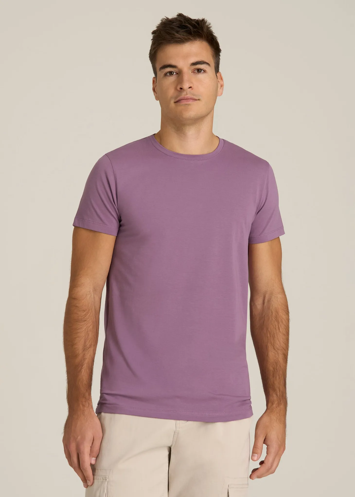The Essential Modern Fit Crewneck Tee for Tall Men