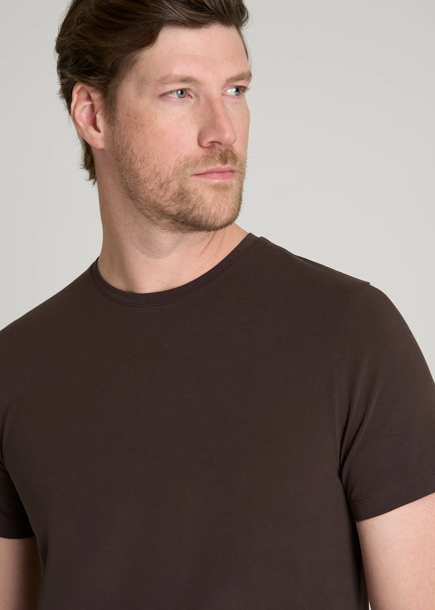 The Essential Modern Fit Crewneck Tee for Tall Men