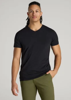 The Essential Modern Fit V-Neck Tee for Tall Men