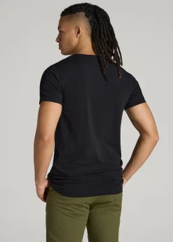 The Essential Modern Fit V-Neck Tee for Tall Men