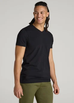 The Essential Modern Fit V-Neck Tee for Tall Men