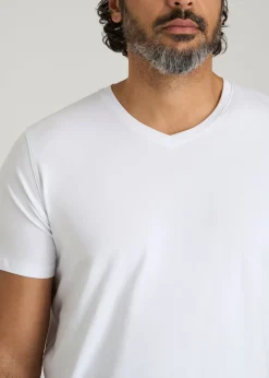 The Essential Modern Fit V-Neck Tee for Tall Men