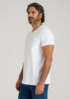 The Essential Modern Fit V-Neck Tee for Tall Men