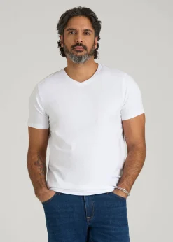 The Essential Modern Fit V-Neck Tee for Tall Men