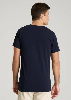 The Essential Modern Fit V-Neck Tee for Tall Men